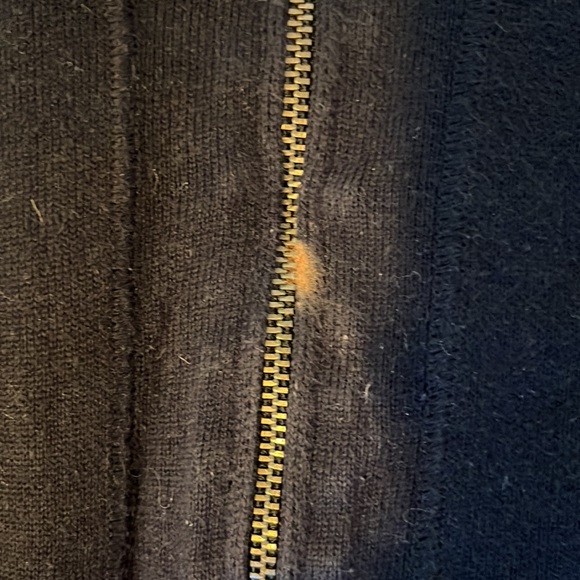 Banana Republic - Used - Zip-Up - Dark Blue - Sweater - Picture 4 of 4